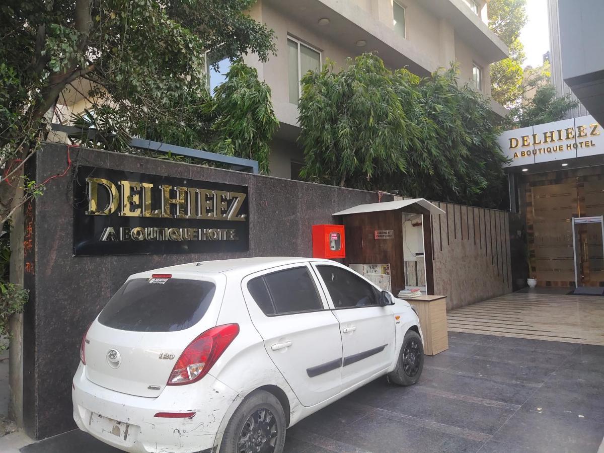 Delhieez - A Boutique Hotel Neu-Delhi Exterior foto