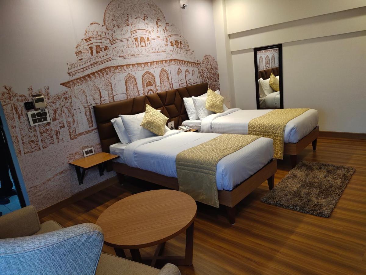 Delhieez - A Boutique Hotel Neu-Delhi Exterior foto